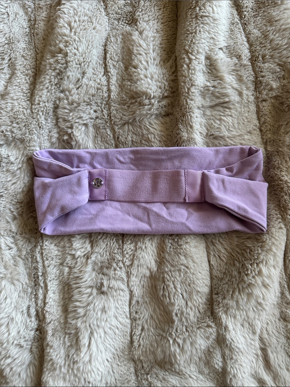 lululemon athletica Lavender Logo Headband